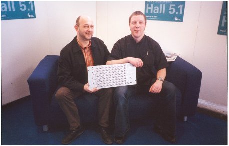 Thomas Haller und Thomas Buchheim von Vermona mit dem neuen Perfourmer